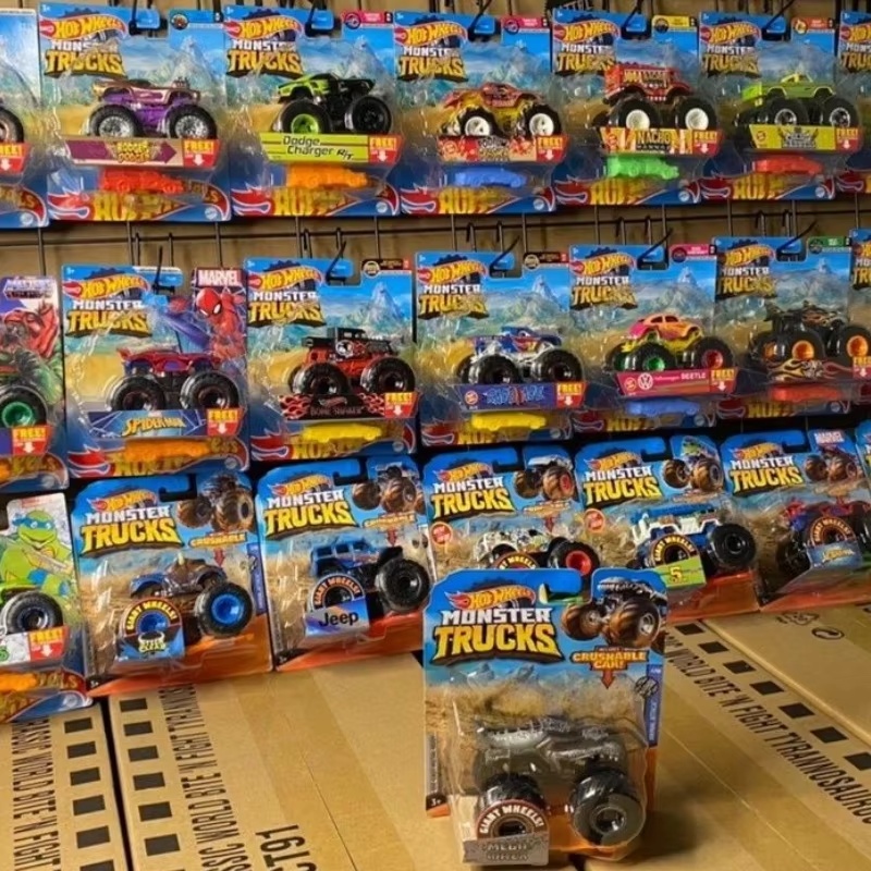 Hot Wheels Car Monster Trucks - جديد حار عجلات الأصلي Fyj44 الوحش