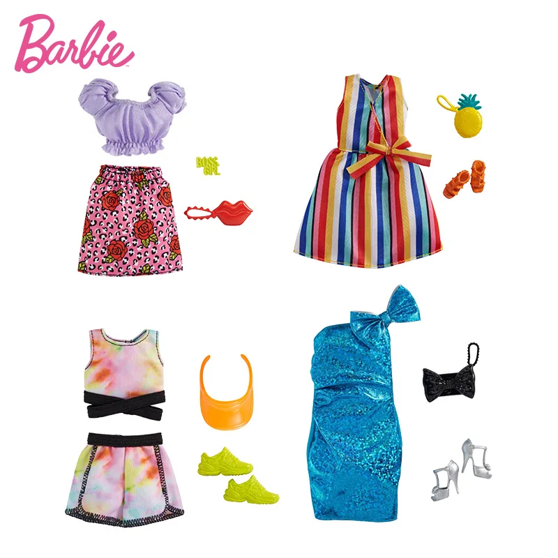 Mattel Toy Barbie - الأزياء الأصلية ماتيل باربي دمية الملابس