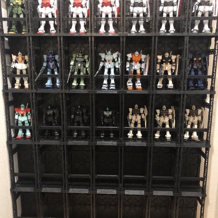 Bandai Model Gundam Hg - متوفر: حامل عرض ورف تخزين وقاعدة