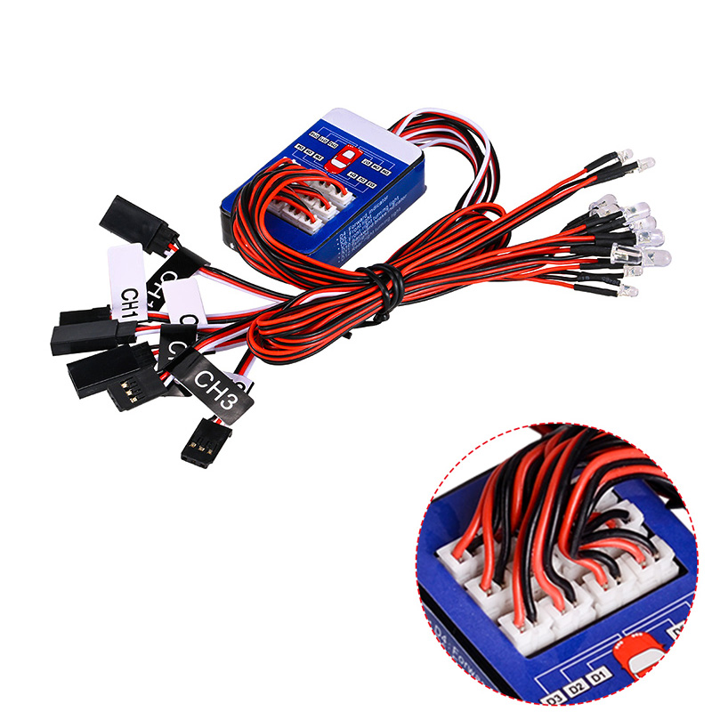 Tamiya Model Rc Car - نظام إضاءة RC بـ 12 مصباح
