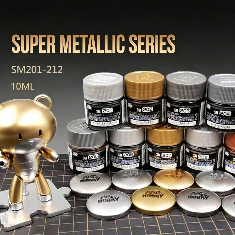 طلاء زيتي معدني بتأثير الطلاء  - مراجعة Tamiya Model Paint Set وسعره