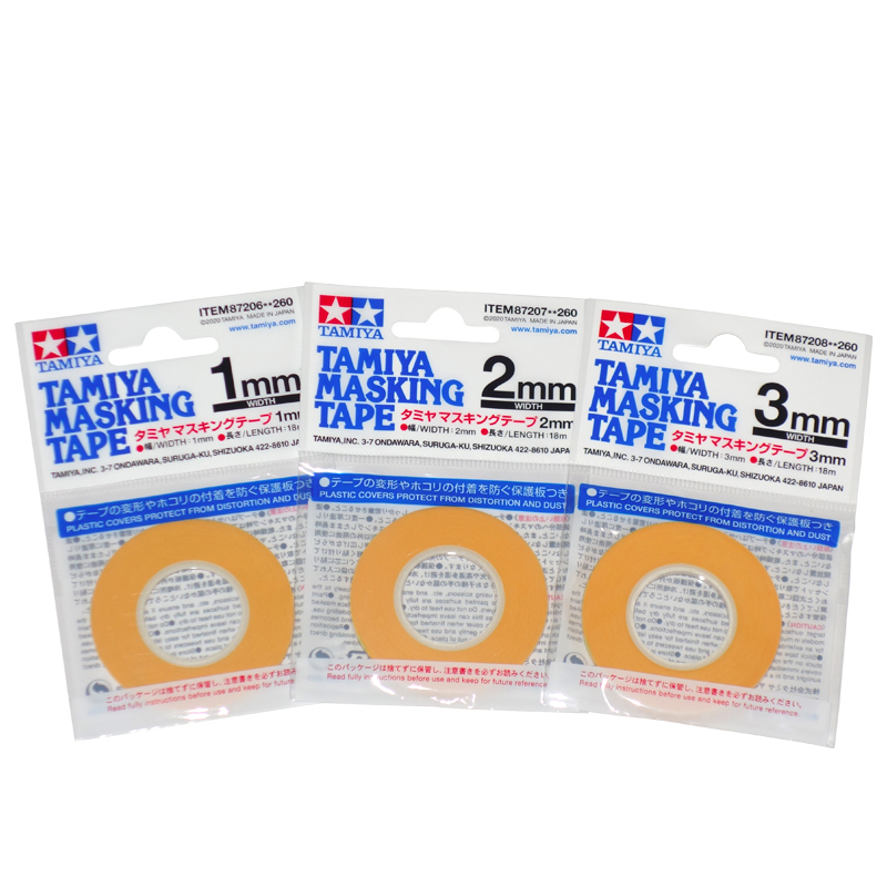مجموعة شريط اخفاء تاميا 87206- - مراجعة Tamiya Model Paint Set وسعره