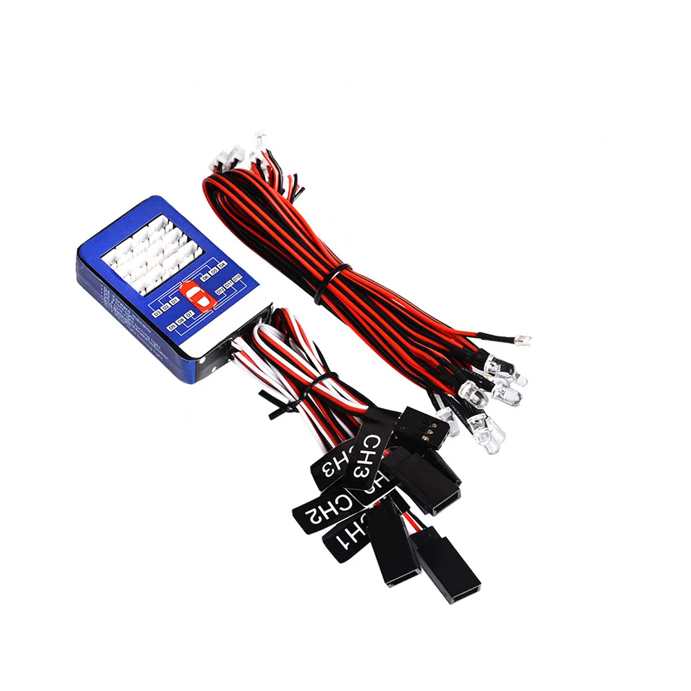 نظام إضاءة LED لسيارة التحكم ع - مراجعة Tamiya Model Rc Car وسعره