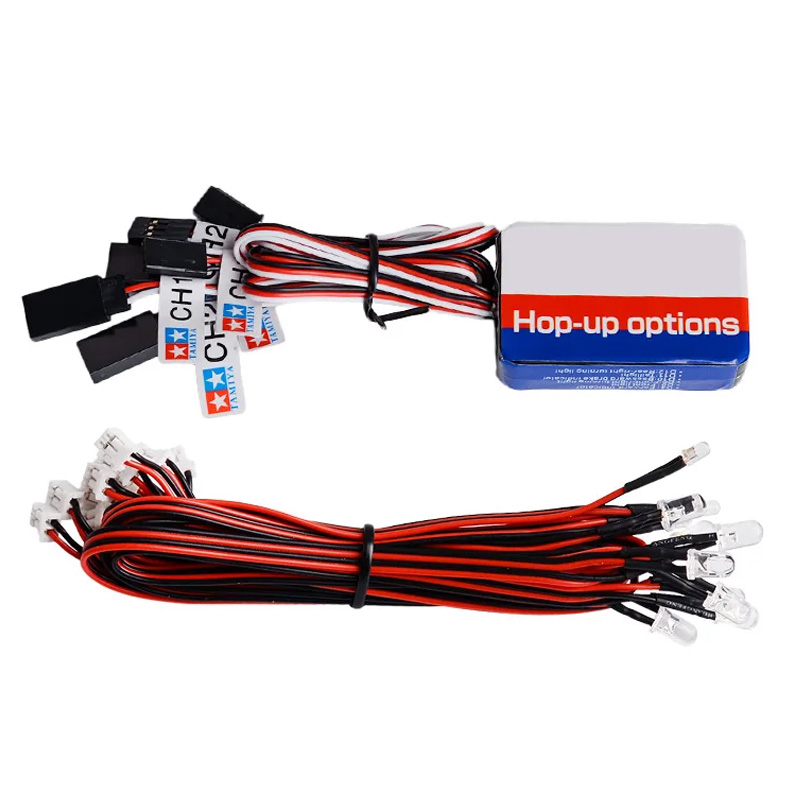 نظام إضاءة LED لسيارة التحكم ع - مراجعة Tamiya Model Rc Car وسعره