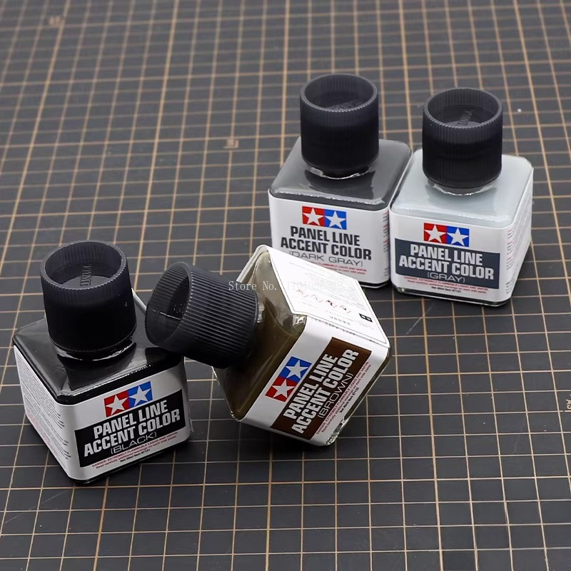 40 مل ملونات طلاء المينا للخطو - مراجعة Tamiya Model Paint Set وسعره