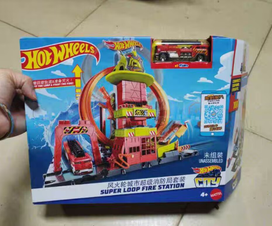حقيقية الساخنة عجلات HKX41 مدي - مراجعة Hot Wheels Car Track Sets وسعره