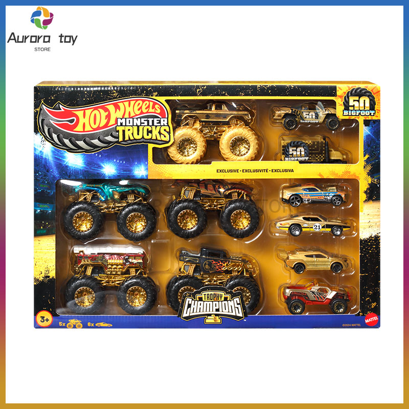 جديد حار عجلات شاحنة كبيرة تدم - مراجعة Hot Wheels Car Monster Trucks وسعره