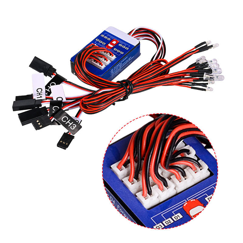 نظام إضاءة RC بـ 12 مصباح LED، - مراجعة Tamiya Model Rc Car وسعره