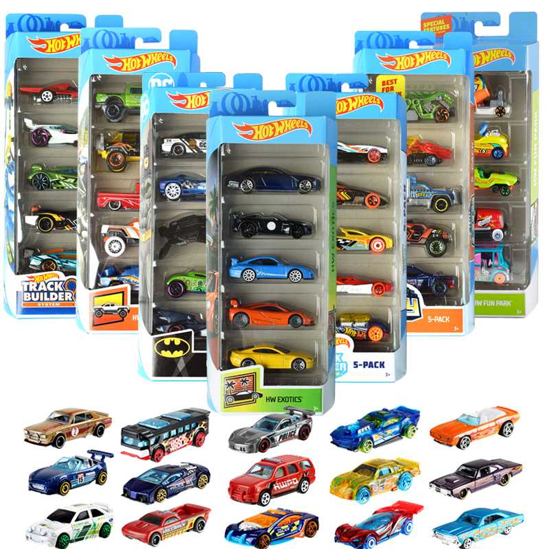 مجموعة سيارات الجري المصغرة ال - مراجعة Hot Wheels Car Track Sets وسعره