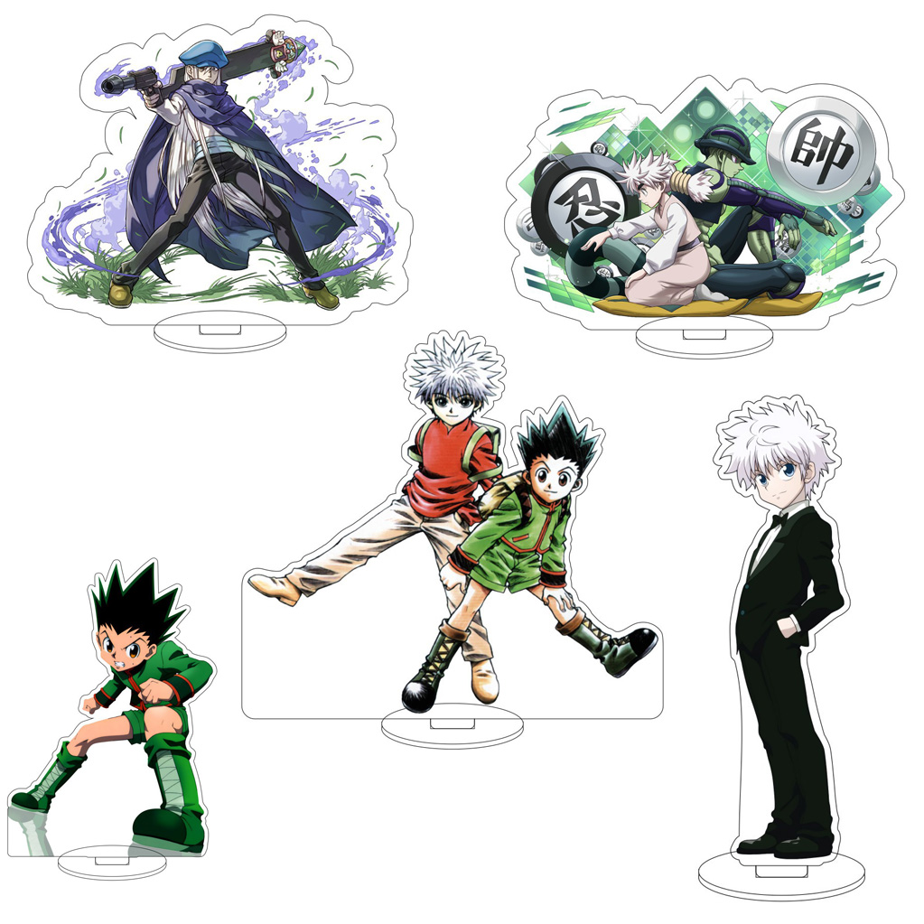 تماثيل أكريليك أنمي هنتر x هنت - مراجعة Figma Stand Set وسعره